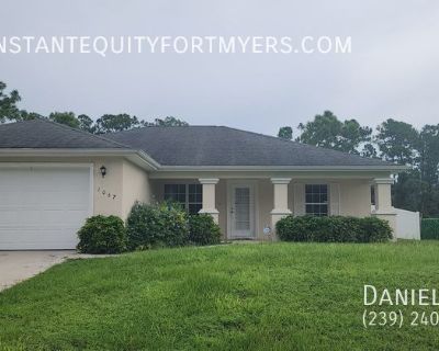 3 Bedroom 2BA Pet-Friendly Single-family home For Rent in Lehigh Acres, FL