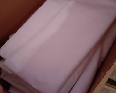 White tablecloths