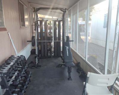 Available on: now. Furnished. Parking available * Internet included * Accessible property * 40+ years welcome Howard Beck will require background checks for this room Learn more. Private room located in manufactured home retirement community very secluded and gated The room comes with a queen bed , six drawer dresser , nightstand and tv Remote control ceiling fan and window ac in the room All u...