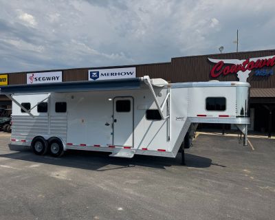 2013 Exiss 8310 Three Horse LQ Trailer Gooseneck Trailers Cuba, MO