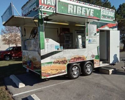 Carnival Style - Interstate 6' x 16' Food Concession Trailer - Mobile Street Vending Unit