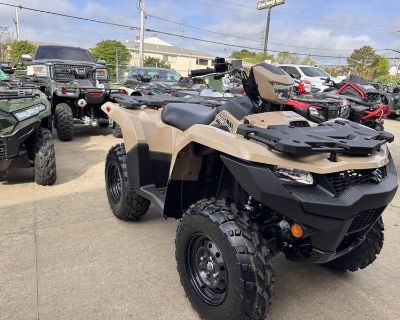 Condition: New, Make: Suzuki, Model: KingQuad 750AXi Power Steering, Year: 2025, Color: Desert Beige, Dealer: Tommy's Motorsports - Clinton, Phone: 865-494-6500. The KingQuad 750AXi Power Steering is not just a new ATV, it's a KingQuad ATV. Suzuki, the inventor of the 4-wheel ATV, has created the world's best sports-utility quad with bold styling plus more capability and reliability than ever b...
