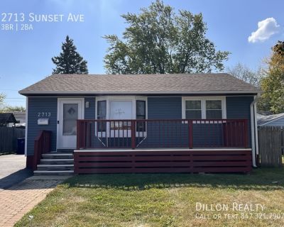3 Bedroom 2BA 768 ft Pet-Friendly Single-family home For Rent in Waukegan, IL