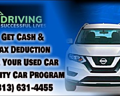 Get Cash for cars FAST Donate to Driving Successful Lives Charity Program 313-631-4455