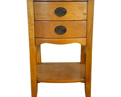 Heywood Wakefield Bedside Table Dresser, Circa 1920s, 2 Avbl