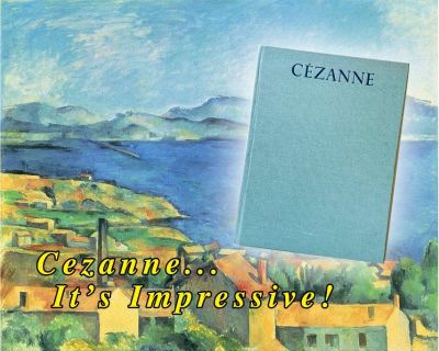 BE IMPRESSED...! CEZANNE by F. Novotny 1961 Phaidon Press Hardcover