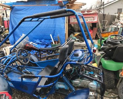 Go cart and ride and mini chopper for trade only for a truck