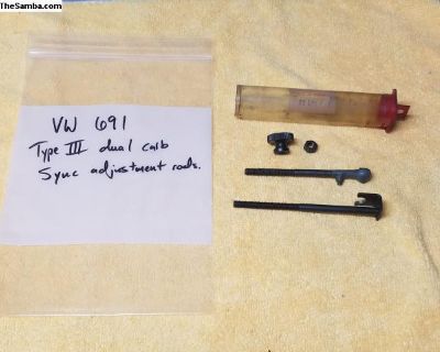 Both Styles Type III Dual Carb Sync Tool Rods 691