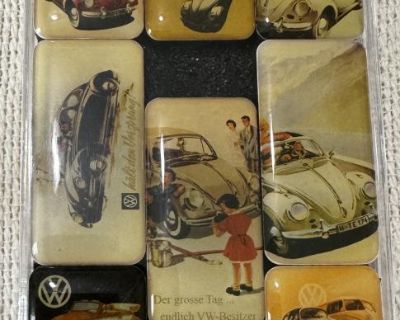 Vw Magnets Heb,Split,Bus,Oval,KDF Bug Beetle