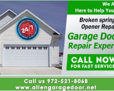 Top Garage Door Repair Services $25.95 75071 Allen | TX