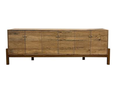 Lulu & Georgia - Kyra Media Console Table - Acacia Wood [Smoked Honey]