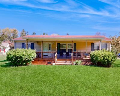 Avg / night: $154. Riverfront home with a large yard, fireplace, deck, & washer/dryer | Located in Sparta, NC | 4.75 Stars | 3 Bed, 2 Bath | No Pets. No pets. Max 6 guests. Nestled in the charming town of Boone, this beautiful, riverfront home offers a serene retreat with stunning water views making it the perfect getaway for families or friends looking to unwind in a truly picturesque setting....