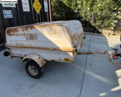 Original Sears X-Cargo Clamshell Tow Trailer