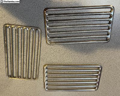 Rear Deck Lid Vent Trim Aluminum Cover