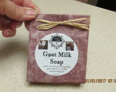 New 6 Oz. Bar Of Giftable Goat's Milk Soap - Unopened