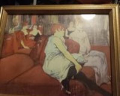 VINTAGE FRAMED PRINT