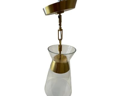 Laboratory Lux Glass Contemporary Post Modern Ceiling Pendant Light