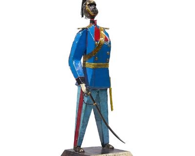 Manuel Felguérez Mid-Century Mexican Metal Toy Soldier (1 of 7)