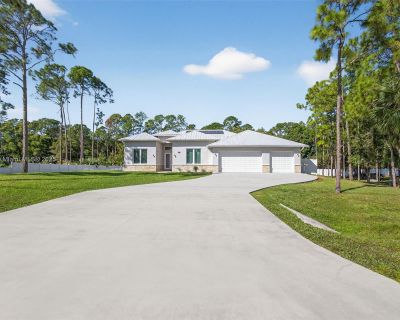 Mellen Ln. LOCATION! Immaculate 4 bedroom, 3 full bath, 1 half bath plus den home in Jupiter with large yard. Freedom of No HOA. This residence includes a multi-purpose/office room and features a gourmet kitchen with center island, stainless appliances, and PGT impact-resistant casement windows and sliding doors. Interior highlights include travertine marble flooring in the living room, oversiz...