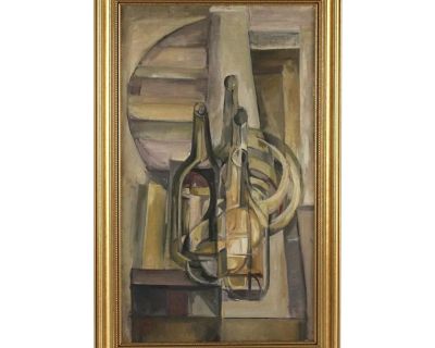 Cubist Still Life - French 1940's