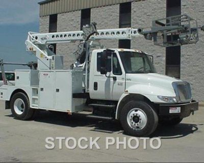 2013 Altec AT40C Cable Placer Boom on 2013 International 4300 Reg Cab Utility Truck - 45801