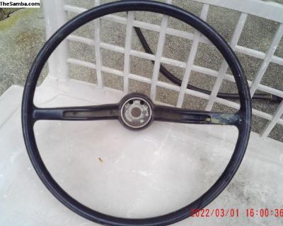 Vintage 1964 1965 Beetle Steering Wheel
