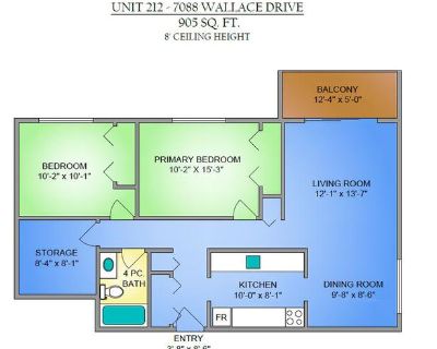 VERY LARGE 2 BDRM.+ RENOVATED, AVAIL. DEC.1