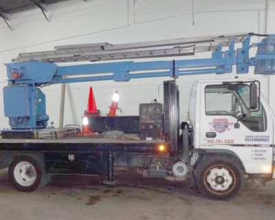 2007 GMC 50ft Radocy Comet II Crane/Bucket Truck Gas Auto under CDL