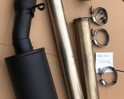 BR V-Band 3 inch exhaust TP and High flow Cat