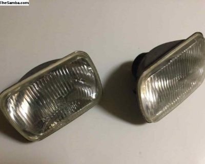 Mk1 80-84 Hella H4 headlight pair USA westy mint
