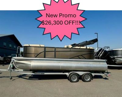 2023 Crest Classic LX 200 SLC Pontoon Boats Ponderay, ID