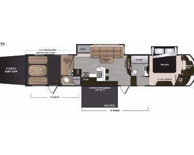 2017 Dutchmen Rv Voltage V4155