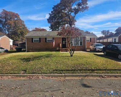 3 Bedroom 1BA 1132 ft Single Family Home For Sale in COLONIAL HEIGHTS, VA