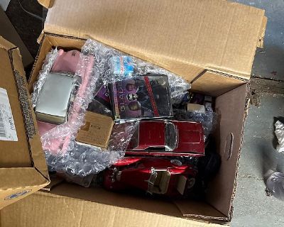 Thousand Vinyl records toys costume jewelry many assorted items