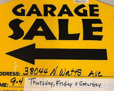 Christmas Galore & More Garage Sale