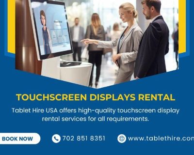 Trusted Touchscreen Rentals in USA
