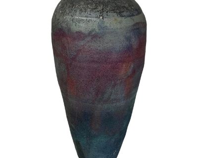 Vintage Raku Fired Vessel