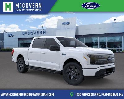 New 2025 Ford F-150 Lightning For Sale at McGovern Ford of Lowell | VIN: 1FT6W3LU5SWG15426