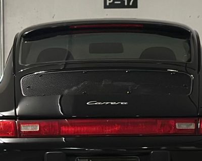 993 OEM rear glass + roof spoiler - no wiper hole; third brake light