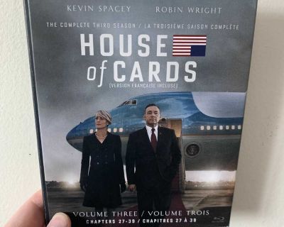 House of Cards - The Complete Season 3 Bluray Set