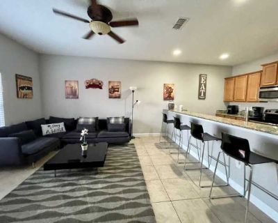 RENOVATED 4 bed 3 bath Completely FURNISHED with Private Pool in Resort Community. image_url. Pet friendly Recently renovated Gym Pool Clubhouse Internet access Unit Amenities furnished recently renovated Property Amenities pet friendly clubhouse gym pool internet access cats allowed dogs allowed. Pets allowed. 4 Bedroom. 3 Bathroom. 1902 ft . Furnished