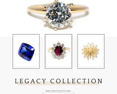 Legacy Fine Jewelry Collection - Absolute Auction - Shipping Available