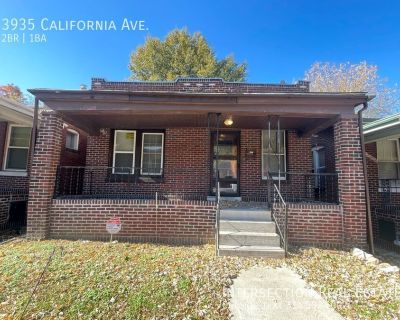 3935 California Ave.. Welcome to this charming 2-bedroom, 1-bathroom home located in vibrant S. City. Inside, you'll find a decorative fireplace, vinyl flooring, and ceiling fans in each room, ensuring a comfortable atmosphere throughout the seasons. The welcoming front porch adds a touch of traditional charm and offers a perfect spot for relaxation. Enter into the living room, and continue thr...