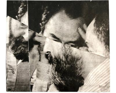 Martin SumersVintage Abstract Expressionist Hyman Bloom Photo Collage Assemblage Photograph, c.1998