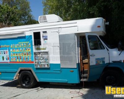 GMC G3500 Vandura Diesel Ice Cream Vending Truck / Mobile Ice Cream Parlor