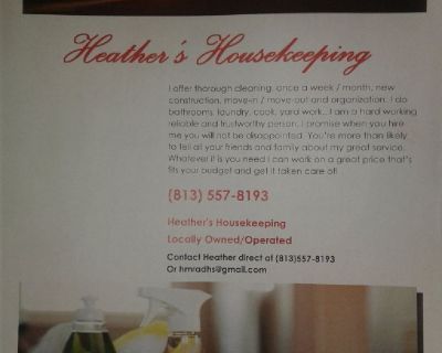Heather's Housekeeping