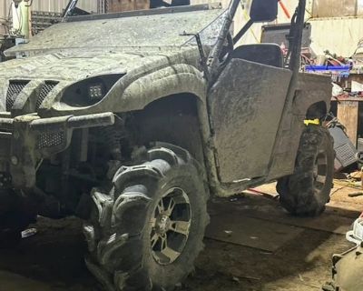 Lifted Yamaha Rhino 4x4 Big Bore 27's Winch Stereo