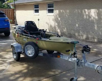 Hobie kayak fully equipped Pro12 and trailer. Come by to see it in person and ask questions! The pics don't do it justice! In Metairie!
