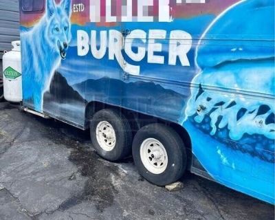 Kitchen Food Trailer Fully Equipped Concession Trailer For Sale in North Carolina!