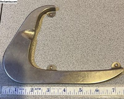 Aluminum Gas Fuel Door Trim 1968 Beetle Bug